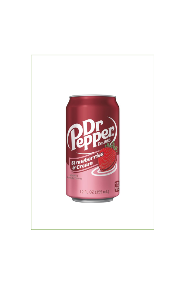 Dr. Pepper Strawberries & Cream (0,355l)