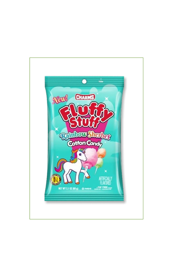 Charms Fluffy Stuff Rainbow Sorbet Cotton Candy (71g)