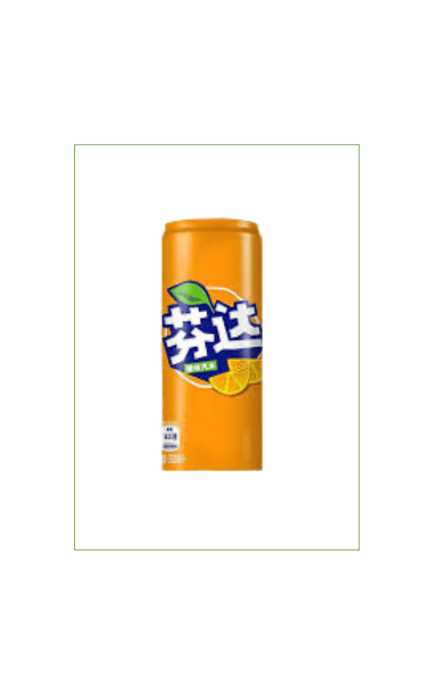 Fanta Orange Asia Dose (0,33l)