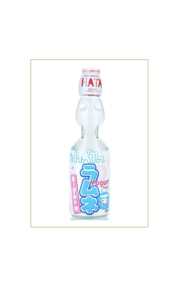 HATA Kosen Ramune Soda Yogurt Flavor Glasflasche (200ml)