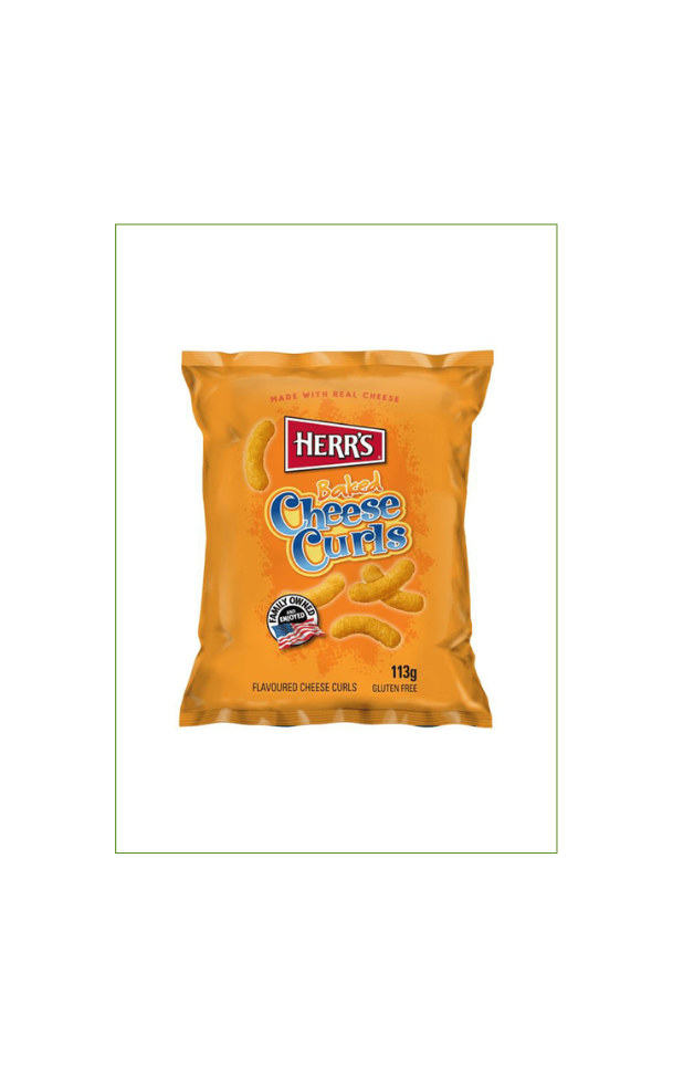 Herrs Baked Cheese Curls (113g)