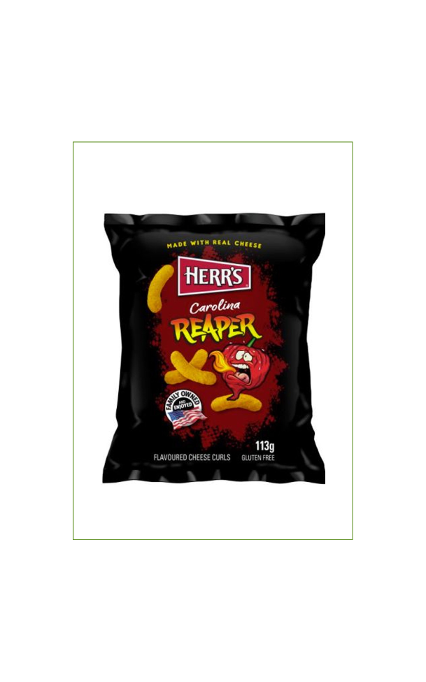 Herr´s Carolina Reaper flavoured (113g)