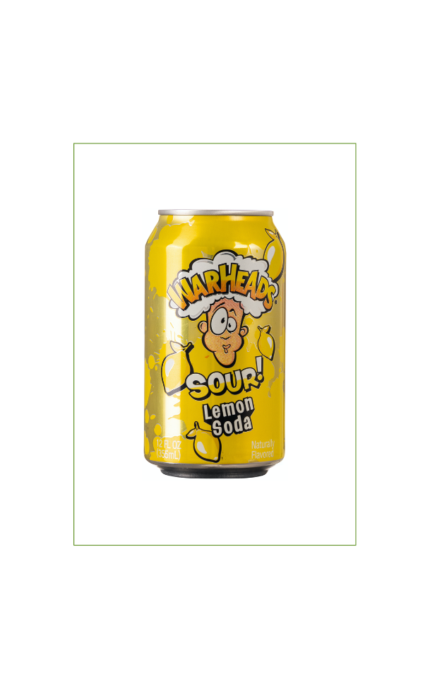 Warheads Sour! Lemon Soda (0,355l)