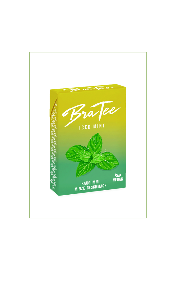 BraTee Kaugummi Iced Mint (23,5g)